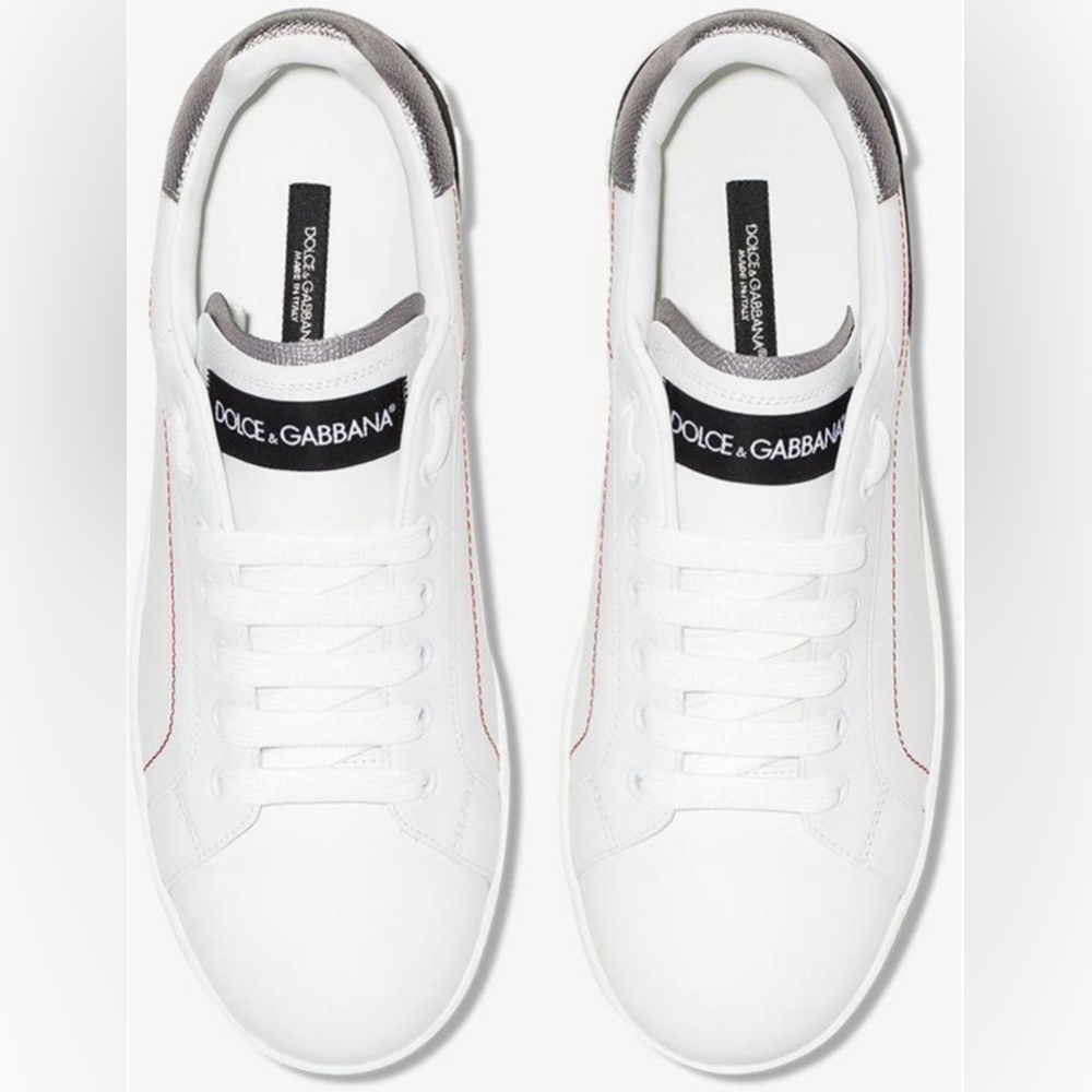 Dolce & Gabbana Portofino Leather Sneakers